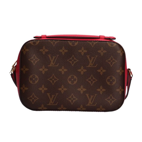 Saintonge Monogram Canvas Shoulder Bag - Picture 4 of 9